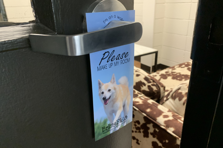 Pet Travel Hotel Door Hangers